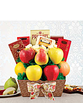 Harvest Bounty Fruit Gift Basket