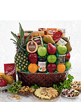 Sutton Place Fruit Gift Basket