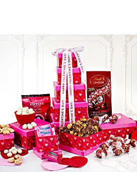 Valentine's Tower of Love 5-Tier Snack Set