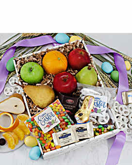 Easter Fruit N' Goodies Gift Box