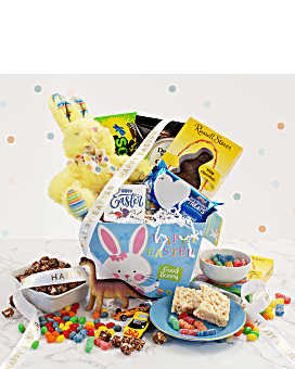 He's Somebunny Special Easter Gourmet Gift Basket