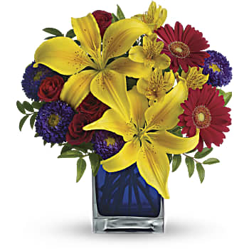 Teleflora's Blue Caribbean