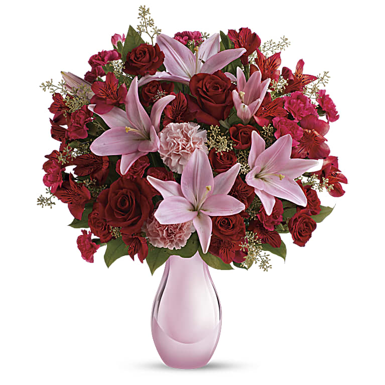 Roses and Pearls Bouquet