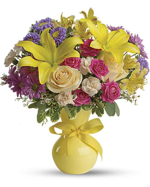 Teleflora's Color It Happy Bouquet - Teleflora