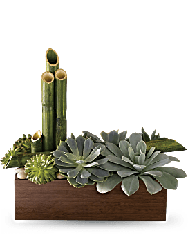 Teleflora's Peaceful Zen Garden Flower Arrangement