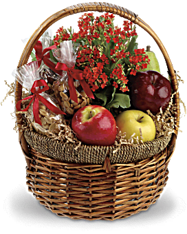 Fruits and Sweets Christmas Basket in Citronelle AL - Jeanna's