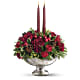 Mercury Glass Bowl Bouquet