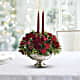 Mercury Glass Bowl Bouquet