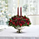 Mercury Glass Bowl Bouquet