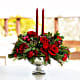 Mercury Glass Bowl Bouquet
