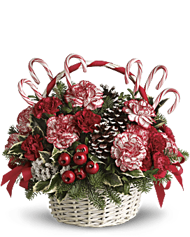 Candy Cane Christmas Bouquet