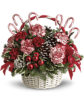 Candy Cane Christmas Bouquet