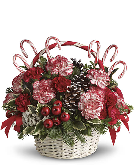 bouquet of christmas flowers