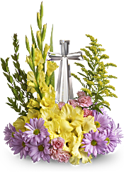 Teleflora's Crystal Cross Bouquet Flowers
