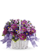Daisy Daydreams floral basket