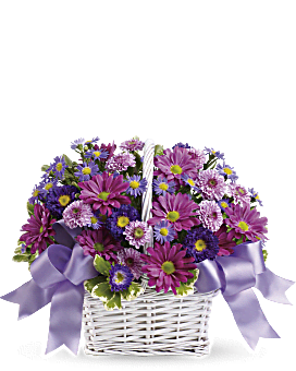 Teleflora's Secret Garden Basket #PL8TA • Canada Flowers