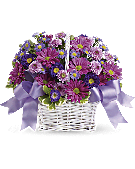 Daisy Daydreams Basket Arrangement