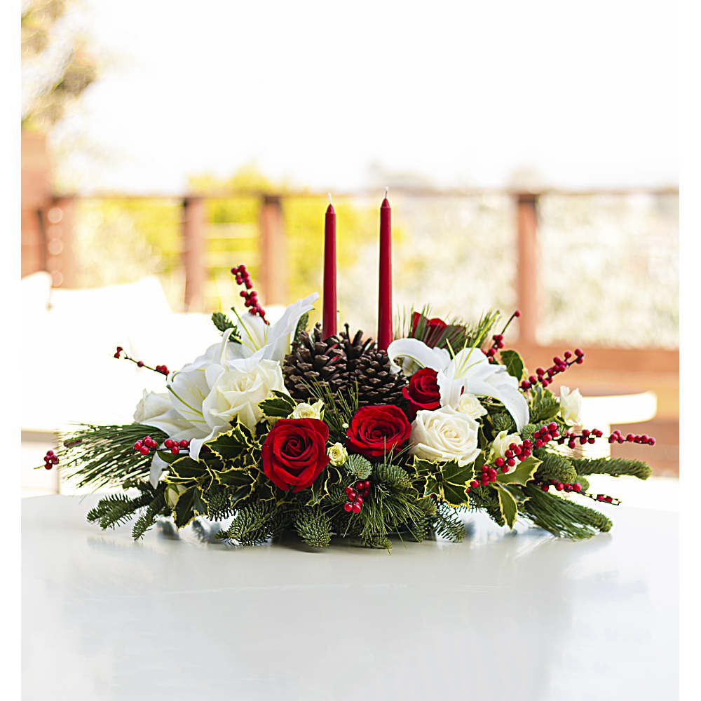 Teleflora Christmas Catalog 2021 Christmas Wishes Centerpiece Bouquet Teleflora