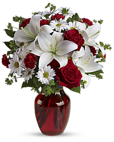 Be My Love Bouquet with Red Roses - Teleflora