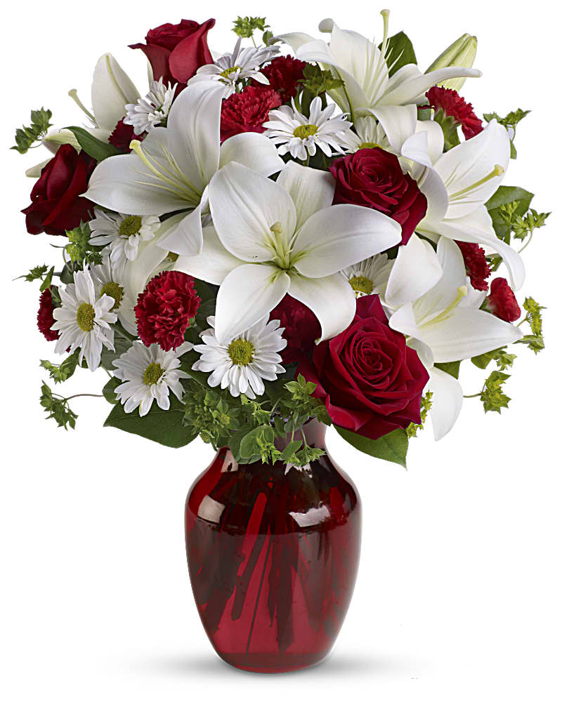 Be My Love Bouquet with Red Roses - Teleflora