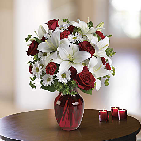 Be My Love Bouquet with Red Roses - Teleflora