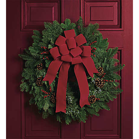 Classic Holiday Wreath - Teleflora