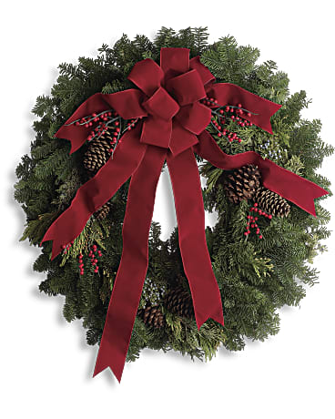 Classic Holiday Wreath - Teleflora