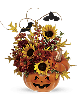 Send Halloween Flowers Spooky Flower Arrangements Teleflora