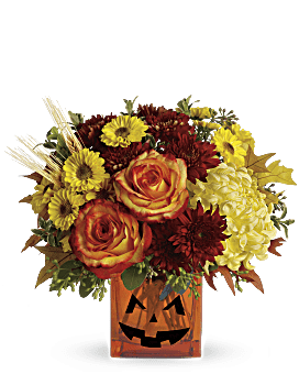 Multi-Colored , Roses , Halloween Glow , Same Day Flower Delivery By Teleflora