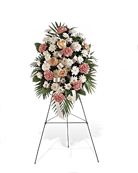 Gentle Thoughts Spray Sympathy Arrangement