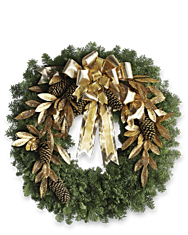 Glitter & Gold Wreath