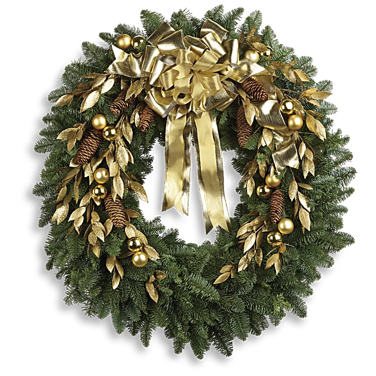 Glitter & Gold Wreath