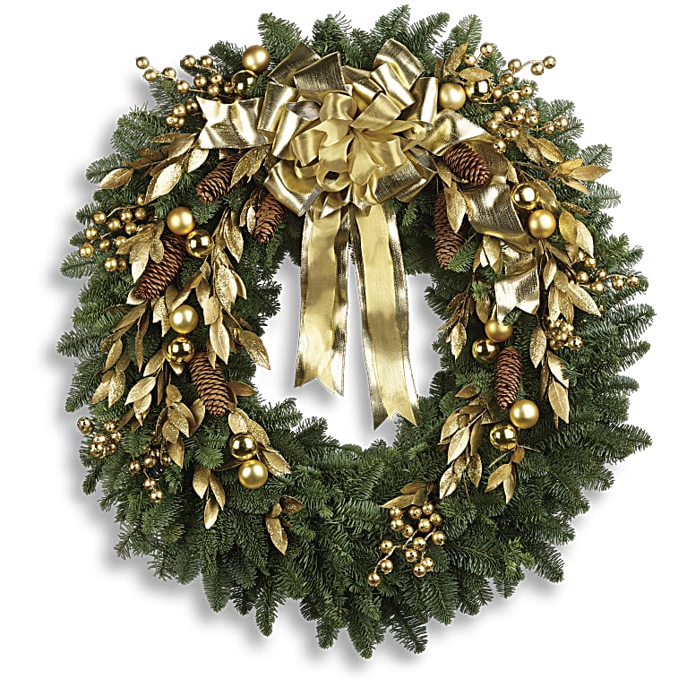 Glitter & Gold Wreath