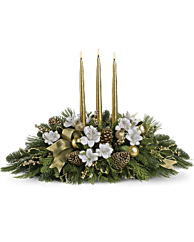 Royal Christmas Centerpiece Bouquet