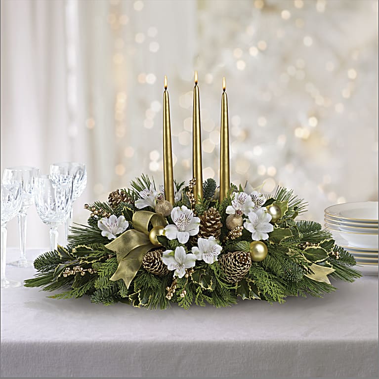 Royal Christmas Centerpiece