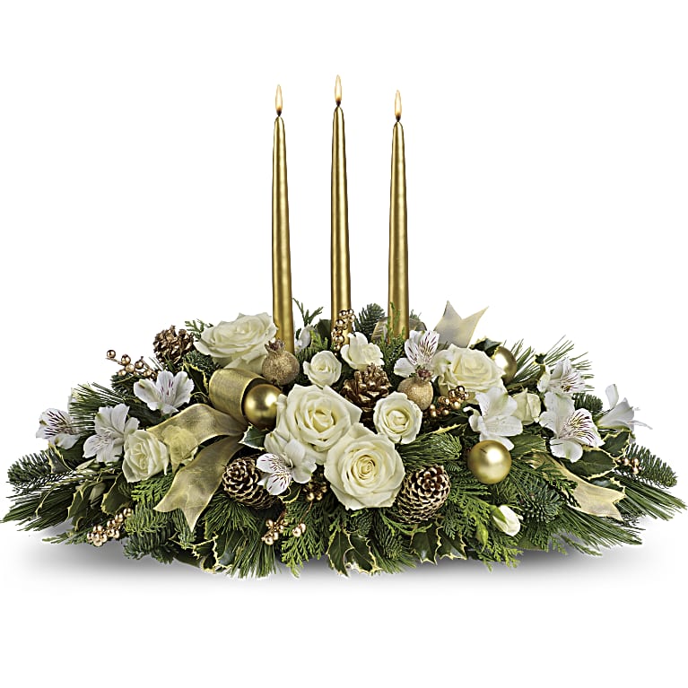 Royal Christmas Centerpiece