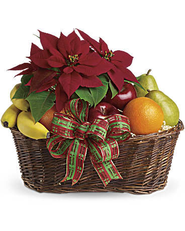 Fruits and Sweets Christmas Basket in Citronelle AL - Jeanna's