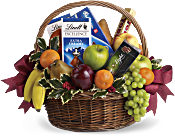 Fruits and Sweets Christmas  Gift Basket