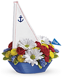 Teleflora's Anchors Aweigh Bouquet Bouquet