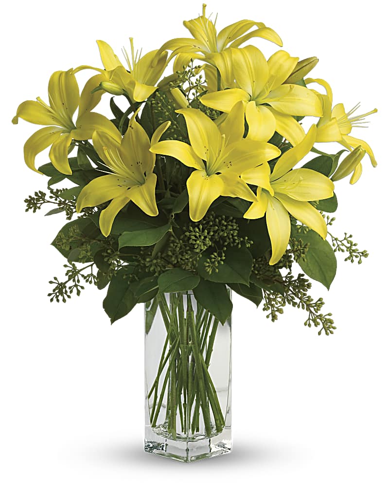 Teleflora S Lily Sunshine Bouquet Teleflora