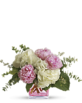 Arrangement floral Jolies pivoines de Teleflora