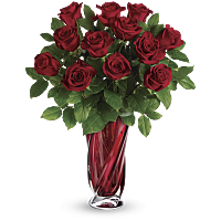 Teleflora's Red Radiance Bouquet