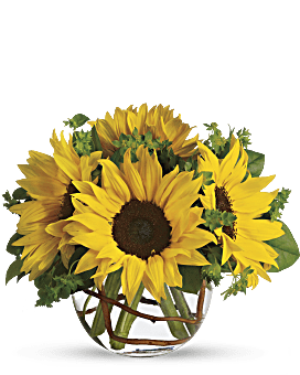 Bouquet de tournesols ensoleillés