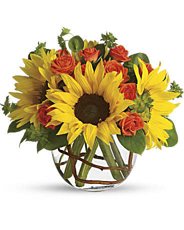 SUNNYページ Sunny Sunflowers - Teleflora