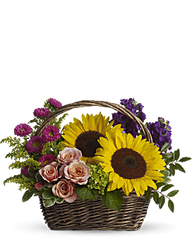 Picnic in the Park Basket Arrangement