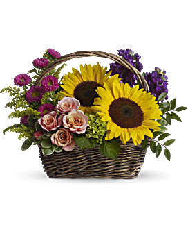 Picnic in the Park Basket Arrangement