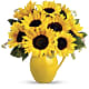 Sunny Day Pitcher of Sunflowers