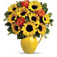 Sunny Day Pitcher of Sunflowers