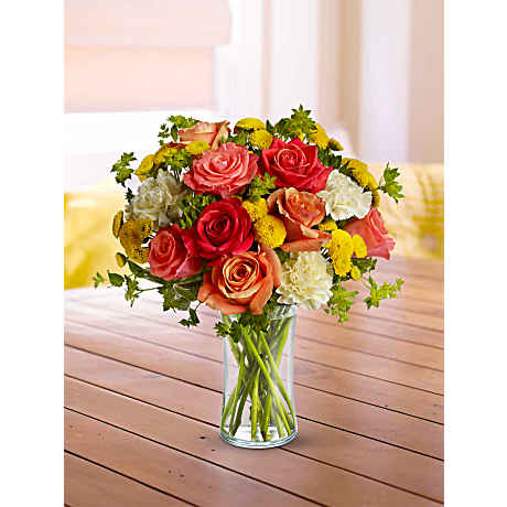 花鳥15 Citrus Kissed Bouquet - Teleflora