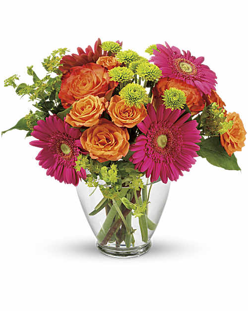 Multi-Colored | Mixed Bouquets | End Of The Rainbow Bouquet | Same Day Flower Delivery by Teleflora